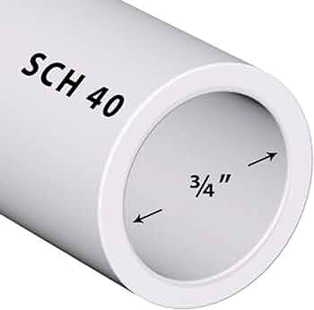 PVC Sch 40 de ¾